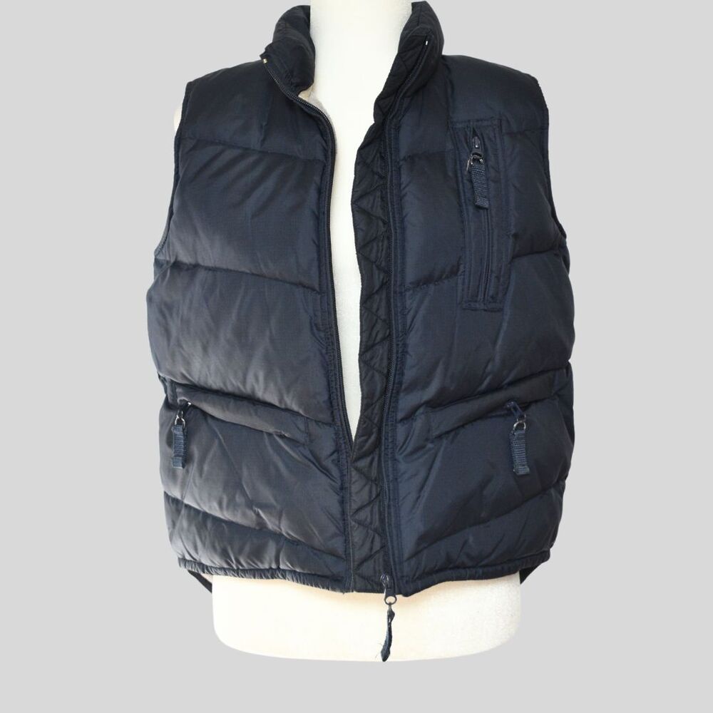 American Eagle Outfitters Puffer Vest Blue Size M